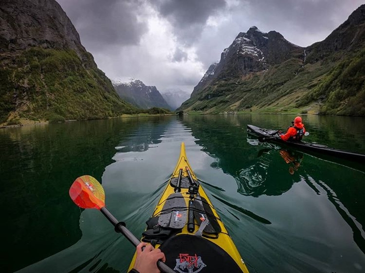 Næroyfjorden, Norwegia. (Foto: instagram.com/tfbergen)