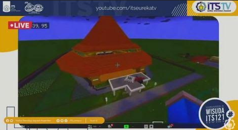 Inovatif, ITS Gelar Wisuda Online Lewat Plaform Minecraft
