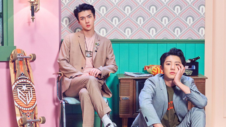 Lewat 'We Young', Sehun dan Chanyeol EXO Rajai Tangga Lagu iTunes Dunia