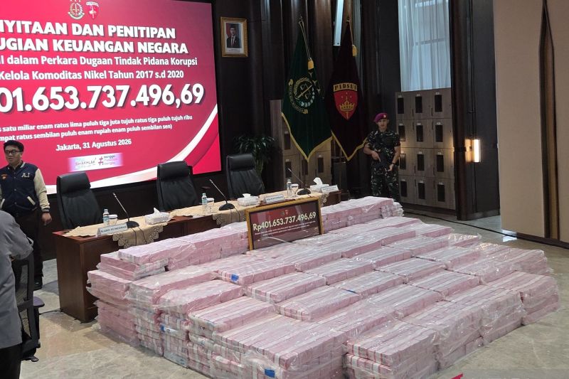Kejagung Sita Rp 401 Miliar di Kasus Dugaan Korupsi Tata Kelola Komoditas Nikel