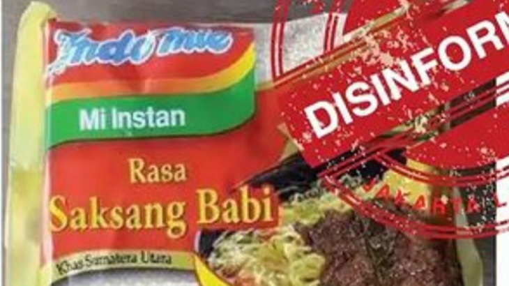 [HOAKS atau FAKTA]: Indomie Keluarkan Varian Baru Rasa Saksang Babi