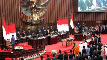 Sidang Paripurna Pelantikan dan Sumpah Jabatan 580 Anggota DPR RI Periode 2024-2029