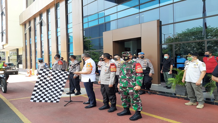 TNI/Polri membentuk Tim Khusus Penindakan Protokol Kesehatan di lingkungan masyarakat. Kelompok ini merupakan gabungan dari Polisi, TNI, Satpol PP dan komunitas masyarakat.
