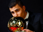 Gelandang Manchester City Rodri Memenangi Penghargaan Ballon d'Or 2024