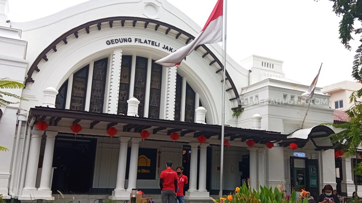 Ruang Kreatif Publik Pos Bloc di Gedung Filateli, Pasar Baru