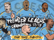 Dominasi Manchester City di PFA Premier League Team of the Year