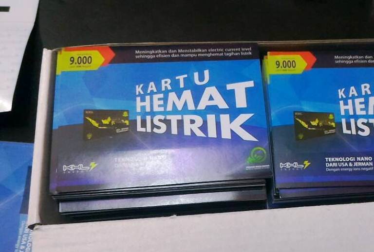 kartu hemat listrik