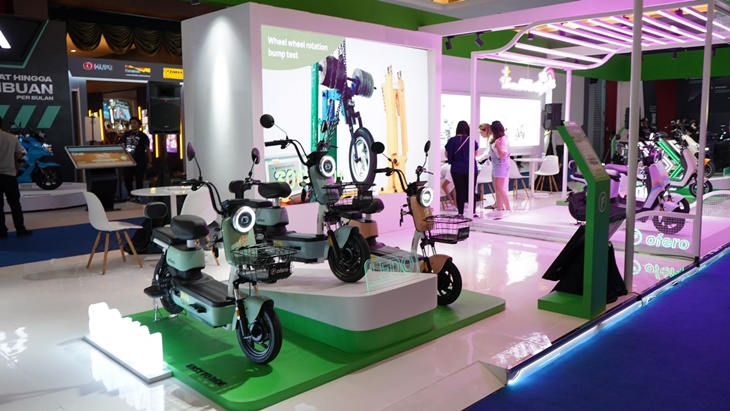 IIMS 2023, Surganya Teknologi Kendaraan Roda Dua Listrik