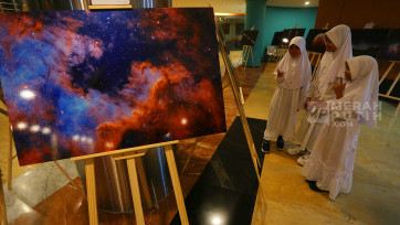 Pameran Mini Astronomi di Planetarium Jakarta Ajak Pengunjung Mengenal Gerhana Lebih Dekat