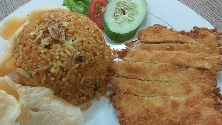Nasi goreng. (Instagram/ qzkomikcafe)