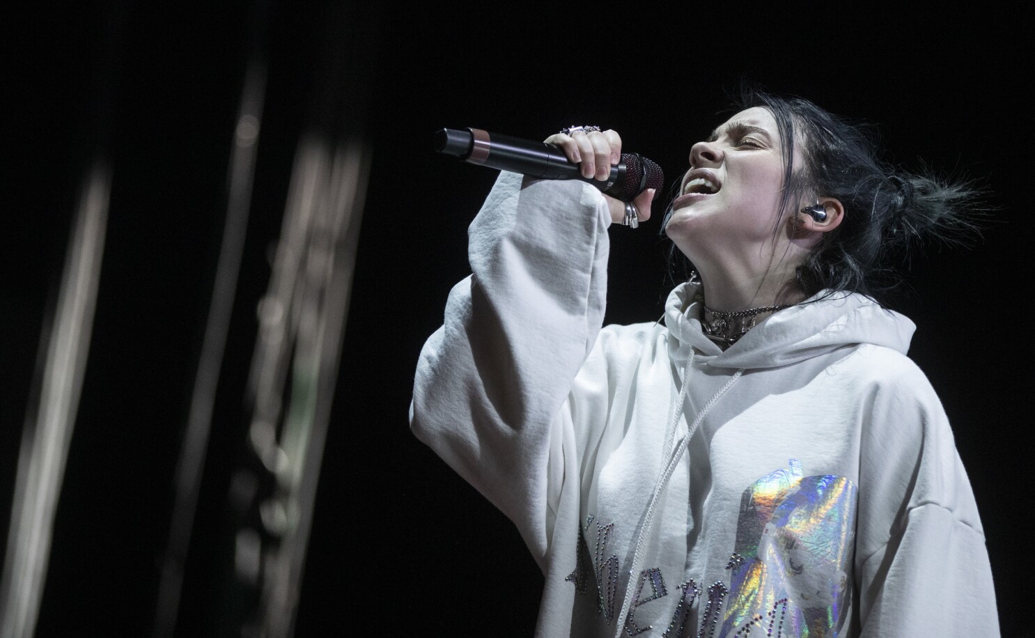 Billie Eilish menjadi aktris termuda yang tampil di Coachella. (Foto LA Times)