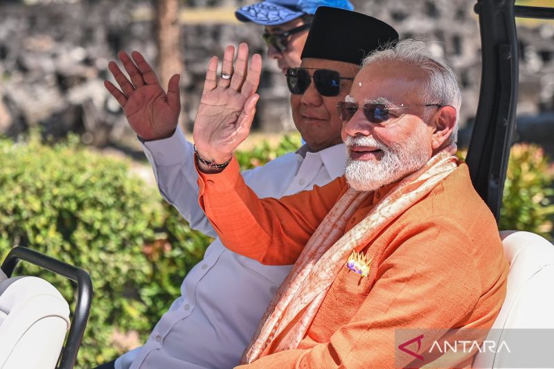 PM Modi Senang Terus Bersama Presiden Prabowo Selama Tiga Hari Kunjungan