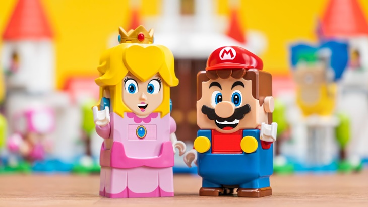 Set LEGO Super Mario Hadirkan Peach dan Mushroom Kingdom