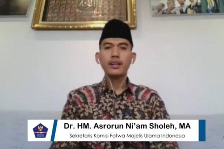 Sekretaris Komisi Fatwa Majelis Ulama Indonesia Asrorun Ni'am Sholeh mengatakan MUI telah mengeluarkan fatwa Nomor 18 Tahun 2020 tentang pengurusan jenazah pasien COVID-19. (Foto: Antara)
