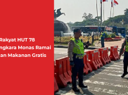 Pesta Rakyat HUT 78 Bhayangkara Monas Ramai Artis dan Makanan Gratis