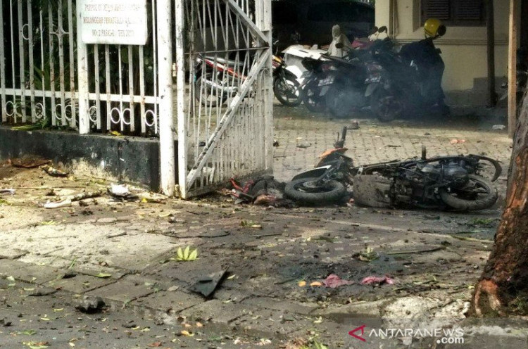 [HOAKS atau FAKTA] Bom di Gereja Katedral Makassar Dikendalikan Lewat Remot