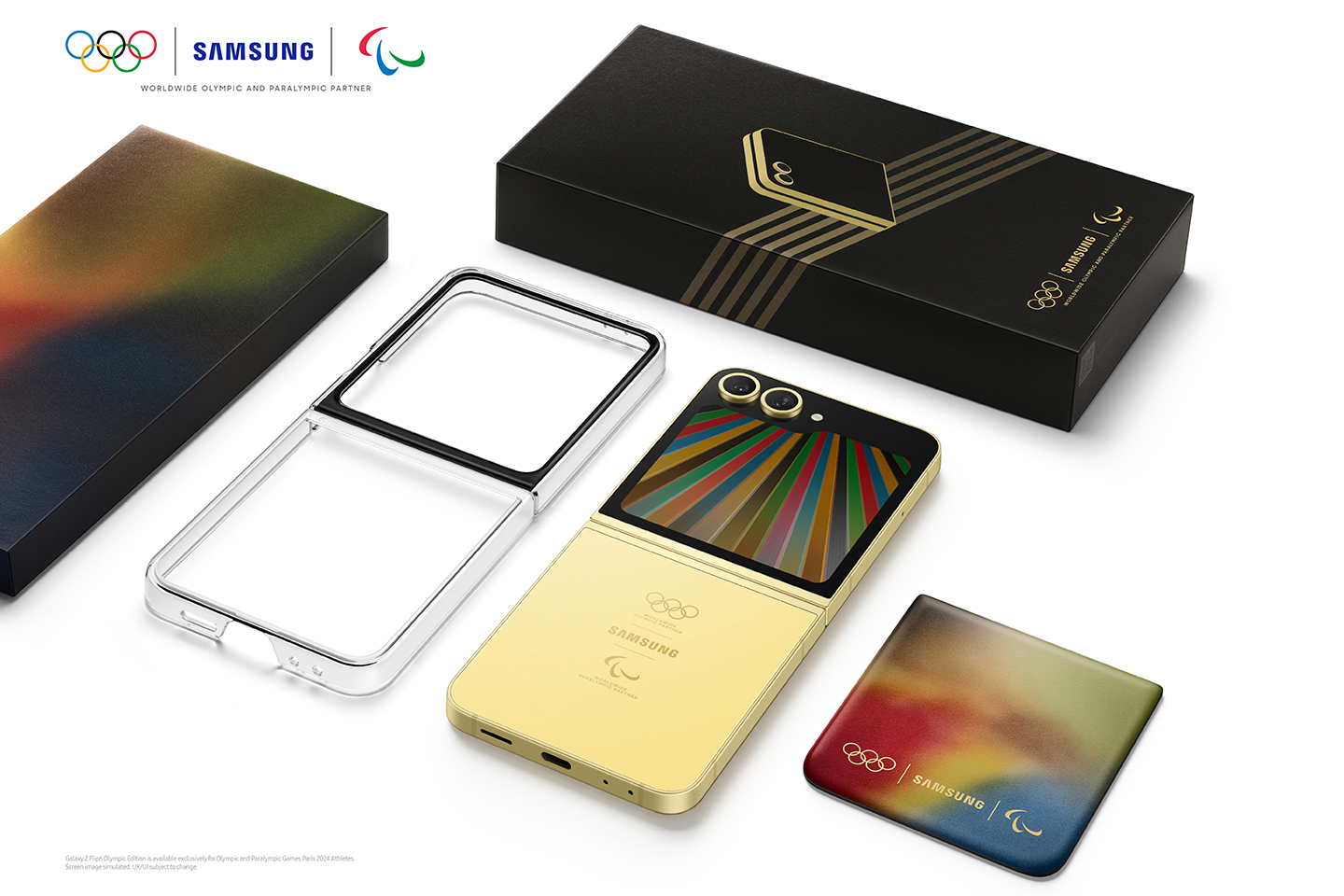 Samsung Galaxy Z Flip6 didominasi warna kuning mencolok