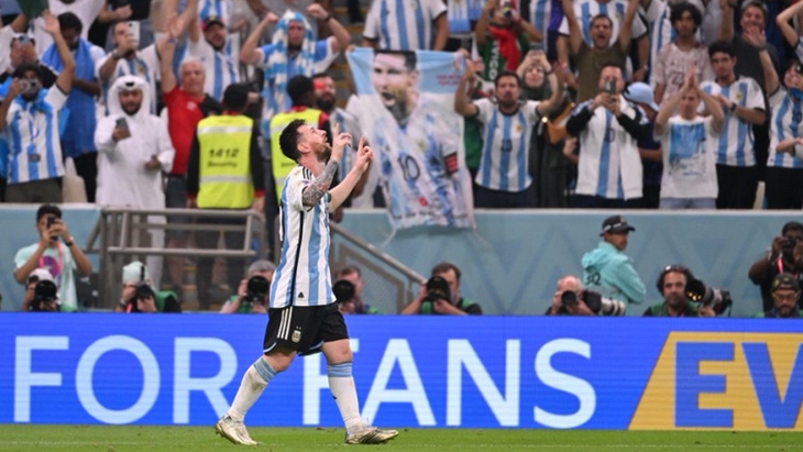 Gol Lionel Messi Pecahkan Kebuntuan Laga Penting Argentina Vs Meksiko