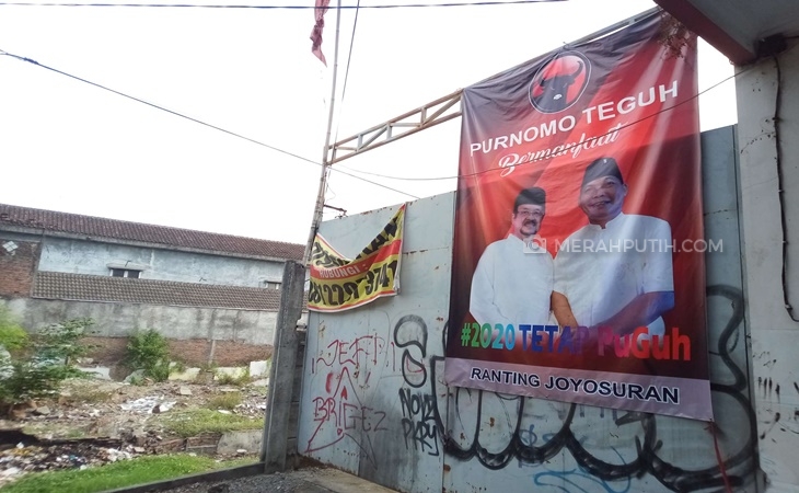 Pilwakot Solo 2020, Perang Spanduk Antara Purnomo-Teguh dan Gibran Mulai Sengit