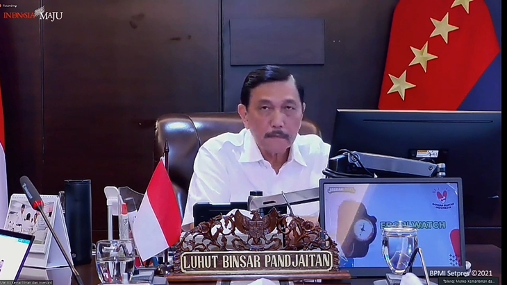 Menteri Koordinator Bidang Maritim dan Investasi Luhut Binsar Pandjaitan. (Foto: MP/Asropih)