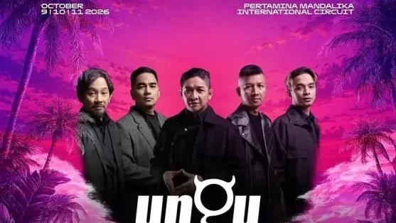 Ungu Gantikan Juicy Luicy di Panggung MotoGP Mandalika 2026, Tampil 9 Oktober