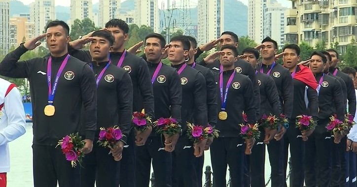 Asian Games 2022: Perahu Naga Sumbang Emas untuk Indonesia