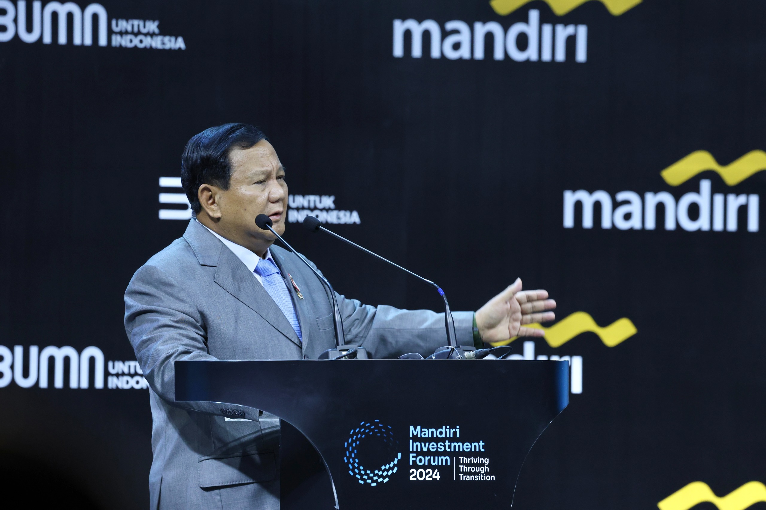 Prabowo: Stabilitas Kebutuhan Dasar Manusia Jadi Kunci Perdamaian Dunia