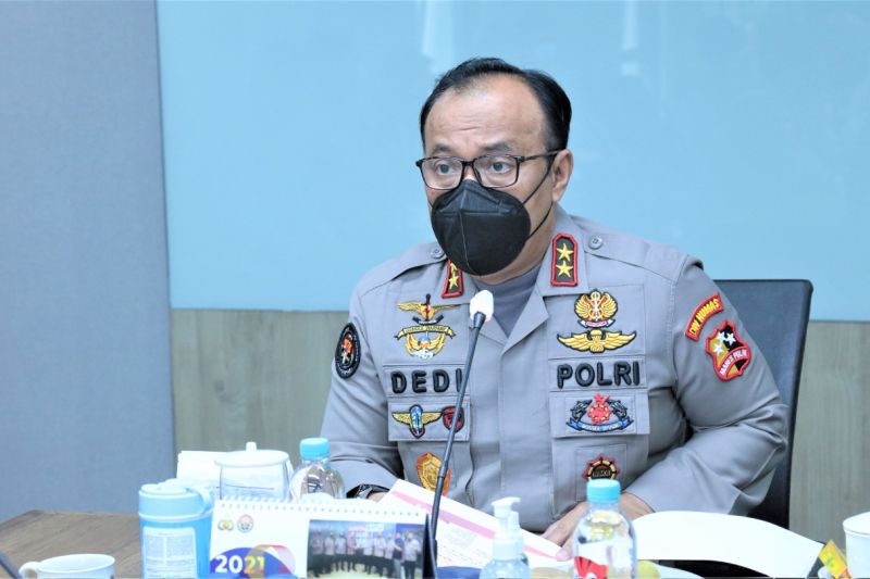 Kepala Divisi Humas Polri Irjen Pol. Dedi Prasetyo. ANTARA/HO-Divisi Humas Polri