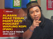 Alasan Praz Teguh Pamit dari Podcast Warung Kopi (PWK) Setelah 3 Tahun Jadi Host