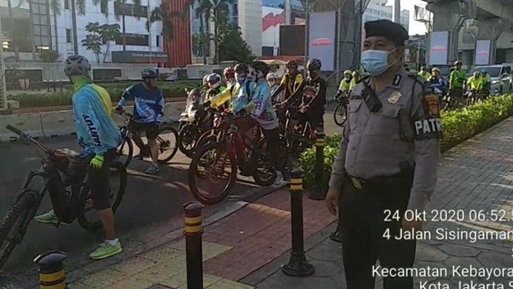 Satpol PP Jakpus Dikerahkan Bantu Polisi Berangus Begal Sepeda