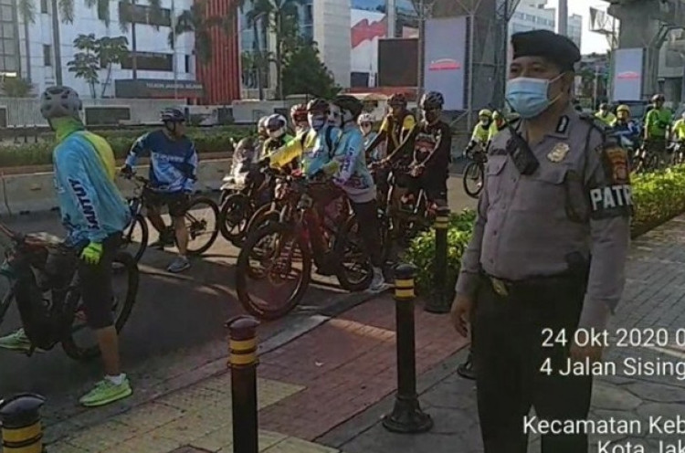 Satpol PP Jakpus Dikerahkan Bantu Polisi Berangus Begal Sepeda