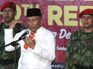 Amien Rais Temui DPR Bahas Pansus Hak Angket KPK