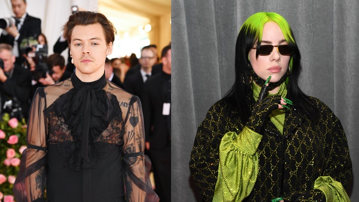 Harry Styles dan Billie Eilish Beradu Akting di Mini Seri Gucci