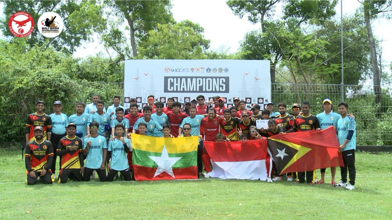 Timnas Cricket Indonesia Pecahkan 2 Rekor Dunia di Bali, Raih 8 Kemenangan Sempurna di Rising East Asia Triseries 2025