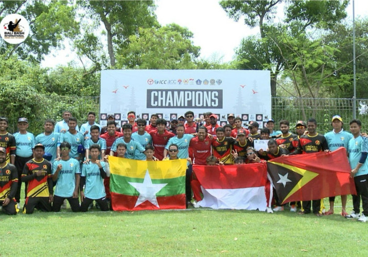 Timnas Cricket Indonesia Pecahkan 2 Rekor Dunia di Bali, Raih 8 Kemenangan Sempurna di Rising East Asia Triseries 2025