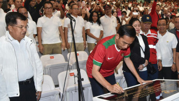 Peresmian Stadion Utama Gelora Bung Karno