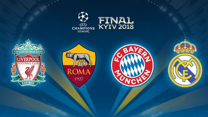 Hasil Drawing Semifinal Liga Champions: Bayern Munchen Tantang Real Madrid, Liverpool Jumpa AS Roma