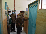 Cegah Penularan Corona, Pemprov DIY Tambah Sekat Bilik di Barak Pengungsi Merapi