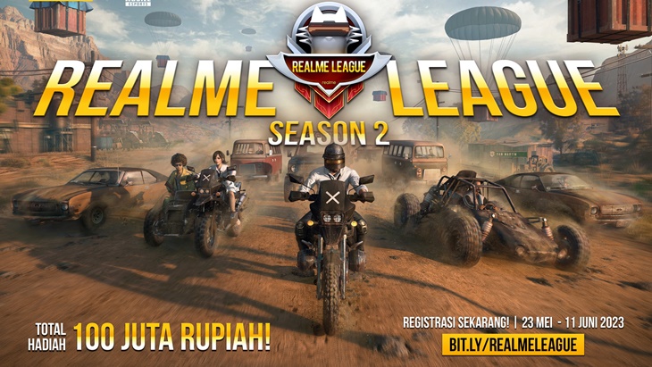 Realme League Season 2 Tawarkan Total Hadiah Rp 100 Juta