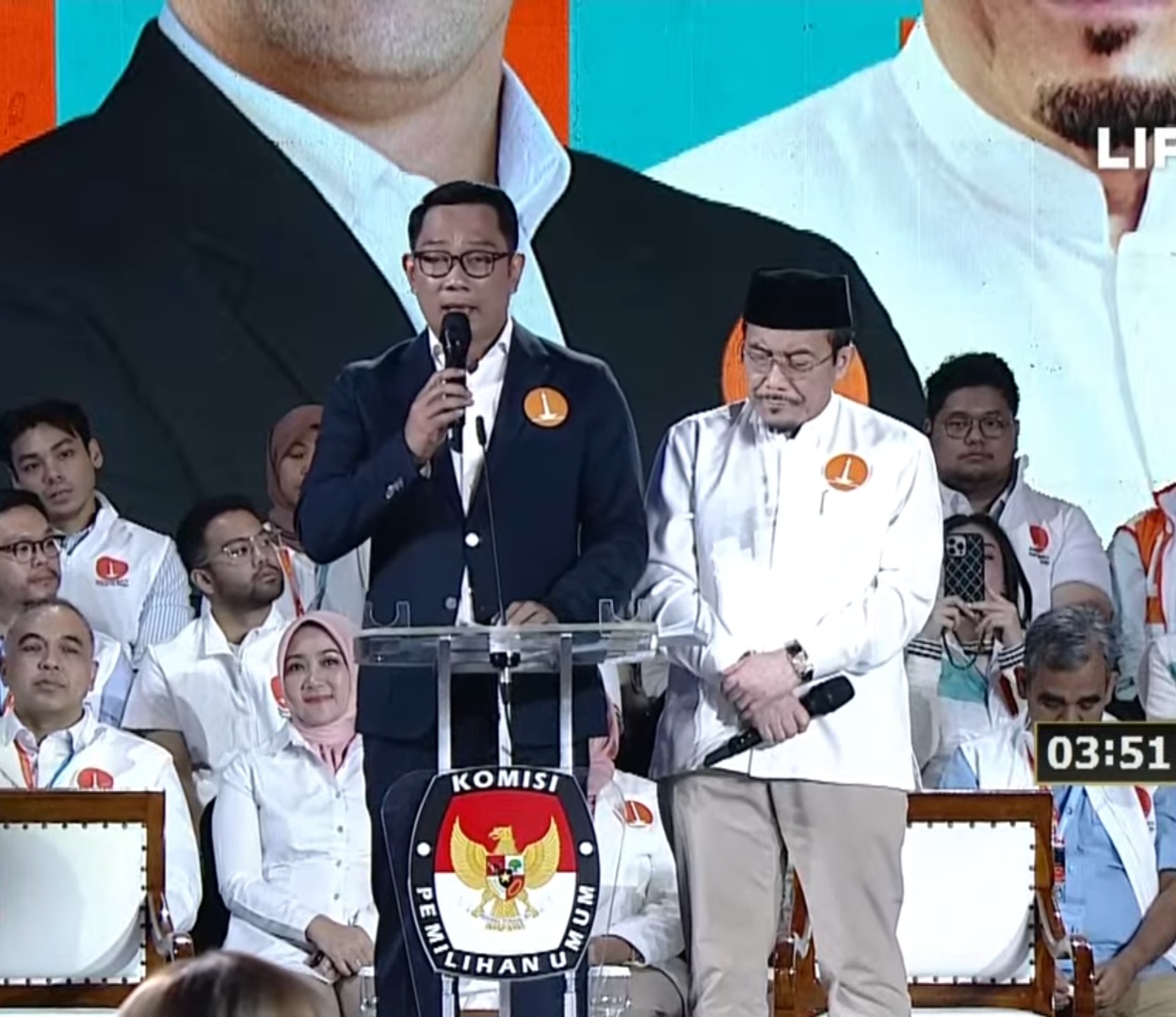 RK Bawa Warga Cilincing Gen Z Tak Mampu Punya Hunian Layak di Debat Pilkada