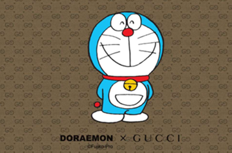 Gucci x Doraeamon Rilis Koleksi untuk Imlek 2021