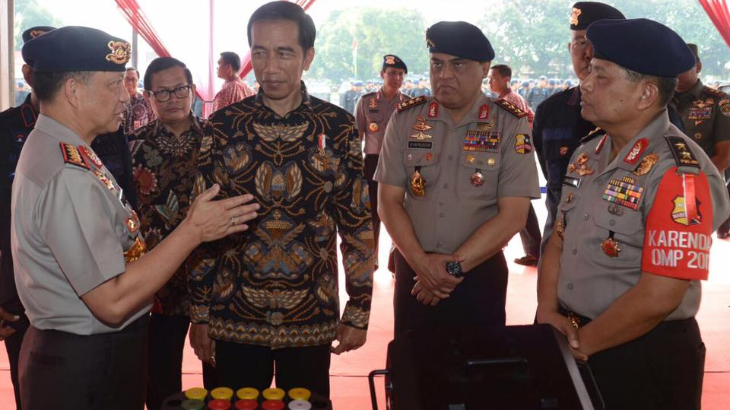 Presiden Jokowi Perintahkan Kapolri Tindak Tegas Kelompok Saracen