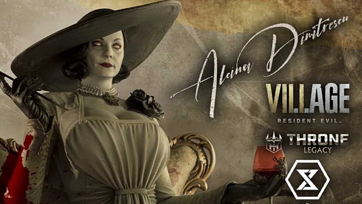 Figur Premium Lady Dimitrescu dari 'Resident Evil Village' Dijual dengan Harga Fantastis