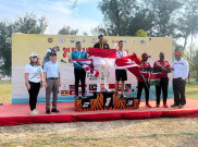 Tim Indonesia Bawa Pulang Medali Emas dari 3rd Beach Woodball World Cup
