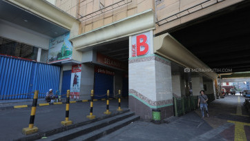 Libur Lebaran, Pasar Tanah Abang Masih Sepi