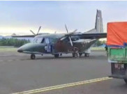 Pengiriman Surat Suara Pemilu 2024 ke Perbatasan Pakai Pesawat TNI AU