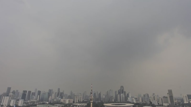 Polusi udara di Jakarta sudah pada tahap bahaya (Foto: antaranews)