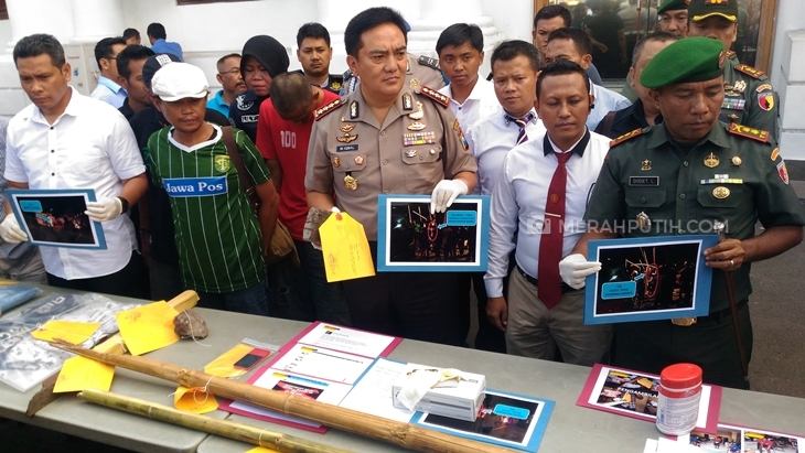 Polisi Tetapkan Tersangka Kasus Bentrokan Bonek vs PSHT Surabaya