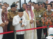 Cek Layanan Imigrasi Haji, Wapres Ma’ruf Amin Didampingi Gibran Doakan Haji Mabrur