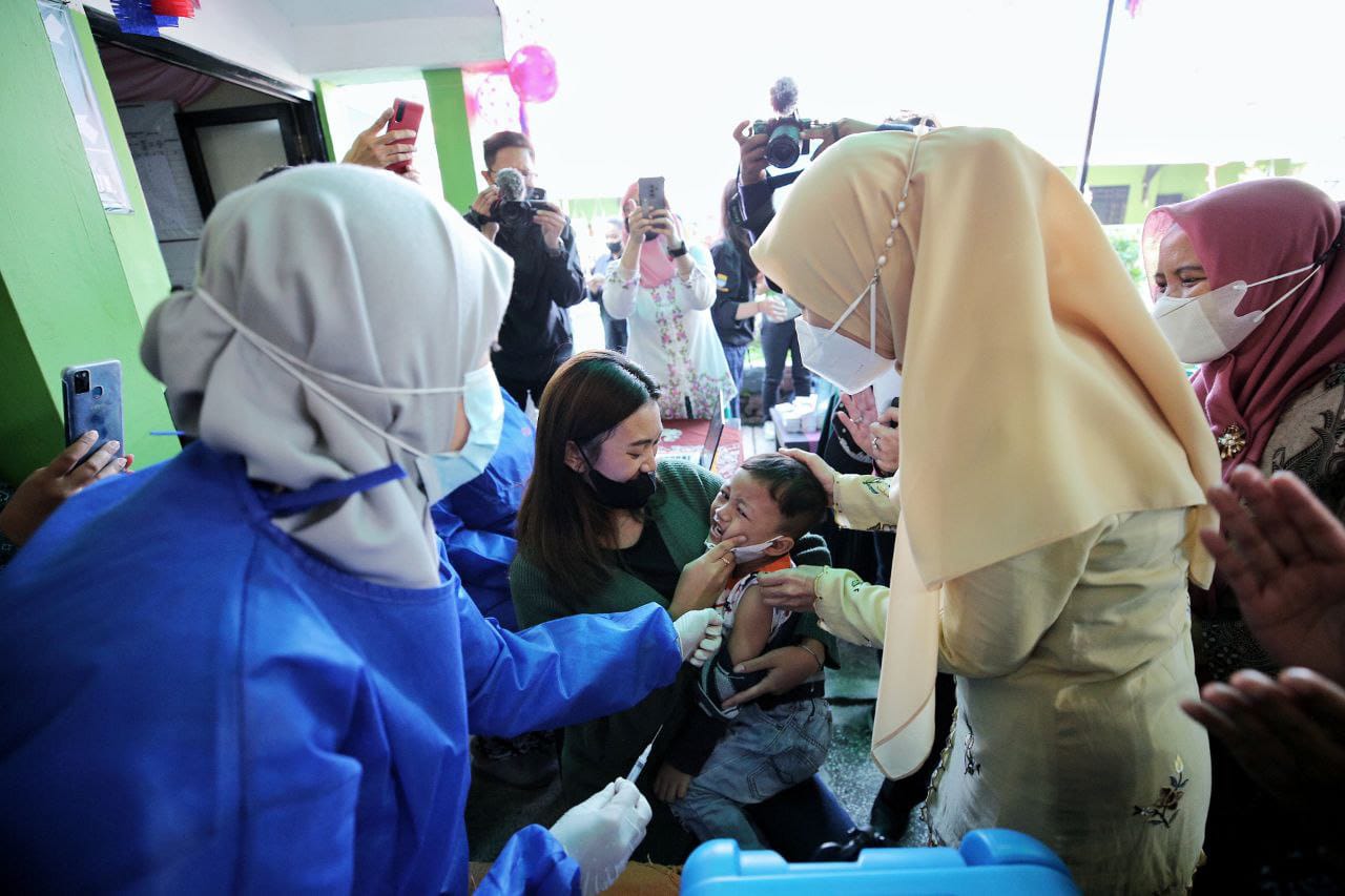 108 Ribu Balita di Bandung Ditargetkan Mendapat Imunisasi Polio